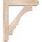 Ekena Millwork Balboa Craftsman Smooth Bracket w/ Offset Brace, Douglas Fir, 5 1/2"W x 24"D x 28"H BKT0604X24X28BOA04SDF - alternate 2